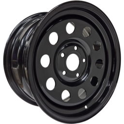 16x8 Black Modular 5x120 ET25 Dscovery 2 