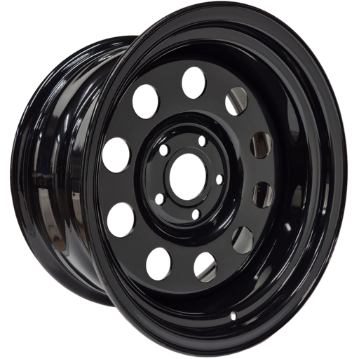 16x8 GOJOS Black Modular 5x120 ET-25 CB70.1 for Discovery 2 models