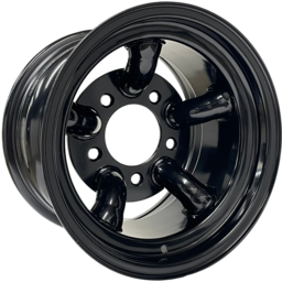 15x10 GOJOS Black 5 Pipe 5x165.1 ET-32 1
