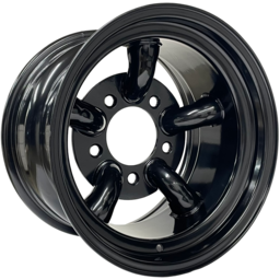 16x10 GOJOS Black 5 Pipe 5x165.1 ET-32 2