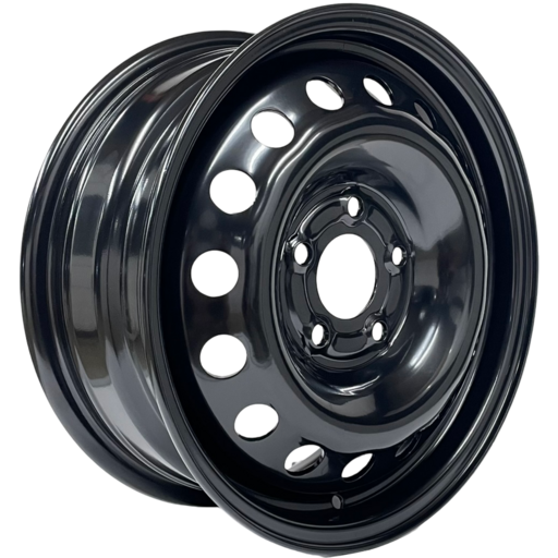 16x6 GOJOS Black Van Steel 5x118 ET48 CB71.1 1