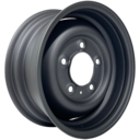 16x6.5 GOJOS Matte Black Classic 5x165.1 ET20 (Defender)