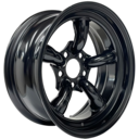 16x7 GOJOS Black 5 Pipe 5x120 ET-25 (Disco 2)