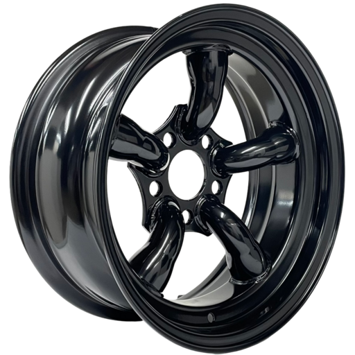 16x7 GOJOS Black 5 Pipe 5x120 ET-25 Mach 5 replica / Challenger