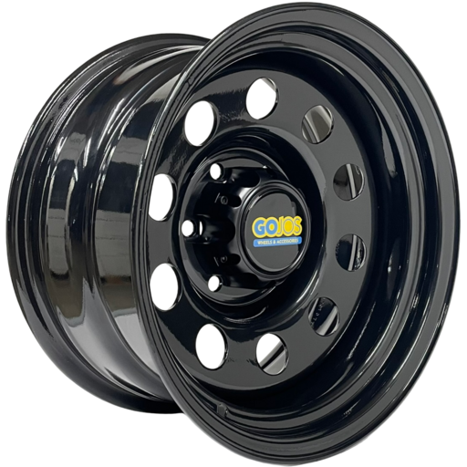 16x8 GOJOS Black Modular Wheel & Centre Cap 6x139.7 ET-35 1