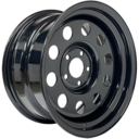 16x8 GOJOS Black Modular 5x114.3 ET00 1