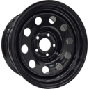 15x8 GOJOS Black Modular 5x114.3 ET00