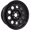 17x8 GOJOS Black Modular 6x114.3 ET20