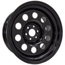 17x8 GOJOS Black Modular 6x114.3 ET-12