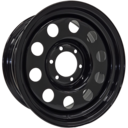 17x8 GOJOS Black Modular 6x139.7 ET08 (Hilux)
