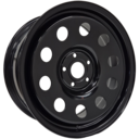 18x8 GOJOS Black Modular 5x120 ET35 VW Amarok Fitment