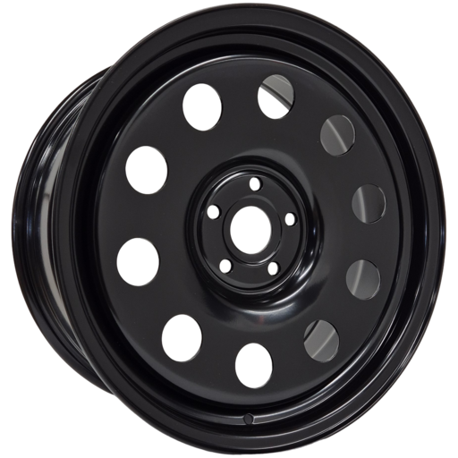 18x8 GOJOS Black Modular 5x112 ET35 VW Caddy van CB57.1