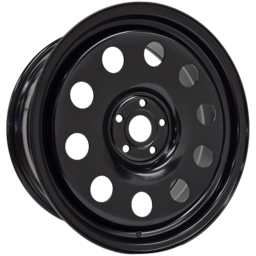 18x8 GOJOS Black Modular 5x112 ET35 VW Caddy van CB57.1