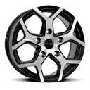 Romac Cobra Black Machined Faced