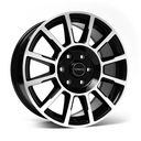 Romac Stealth Black Machined Faced