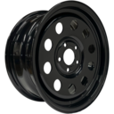 16x7 GOJOS Black Modular 5x118 ET35 CB71.1
