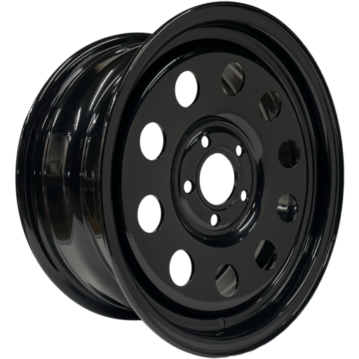 16x7 GOJOS Black Modular 5x118 ET35 CB71.1