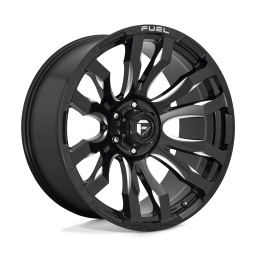20x9 Fuel Blitz Gloss Black Milled 6x139.7 ET1