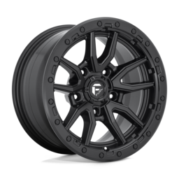 18x9 Fuel Rebel Matte Black 5x127 ET20