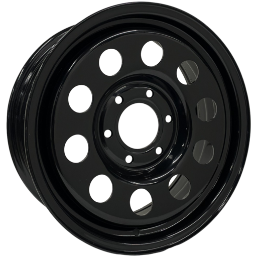 17x7 GOJOS Black Modular 6x139.7 ET30 CB93.1 (Ford Ranger)