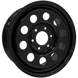 17x7 GOJOS Black Modular 6x139.7 ET30 CB93.1 (Ford Ranger)