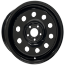 16x7 GOJOS Black Modular 5x108 ET35 ford transit connect