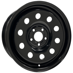 16x7 GOJOS Black Modular Wheels 6x139.7 ET08 Toyota Hilux
