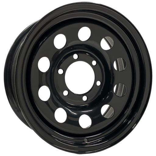 16x7 GOJOS Black Modular Wheels 6x139.7 ET08 CB106.2 (Hilux)