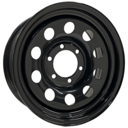 16x7 GOJOS Black Modular Wheels 6x139.7 ET08 CB106.2 (Hilux)