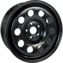 17x7 GOJOS Black Modular 5x114.3 ET35 CB60.1