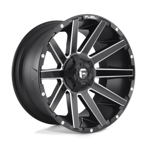 Fuel Contra Matte Black Milled