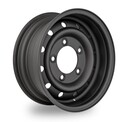 16x6.5 Tuff Torque Satin Black Wolfe Style