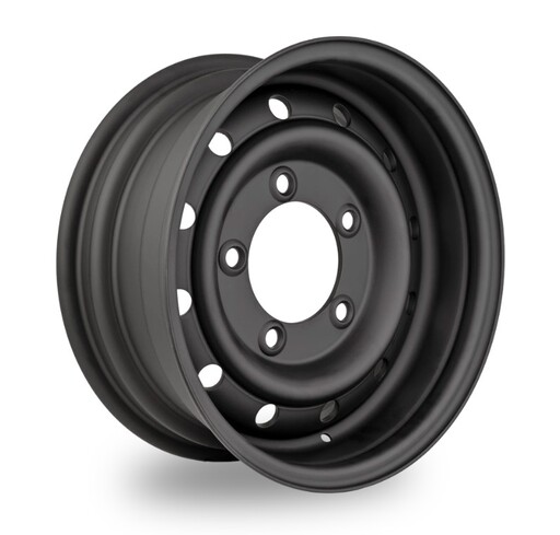 16x6.5 Tuff Torque Satin Black Wolfe Style