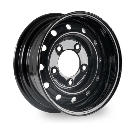 16x6.5 Tuff Torque Gloss Black Wolfe Style