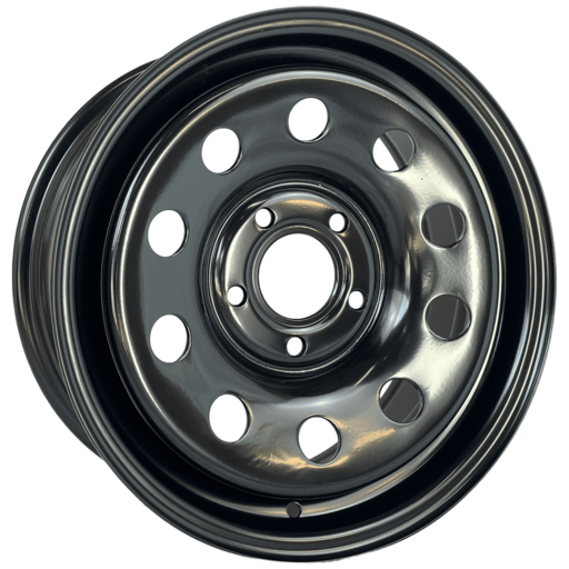 16x7 GOJOS Black Modular 5x118 ET40 CB71.1 steel wheel