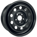 16x7 GOJOS Black Modular 5x114.3 ET35 CB66.1 steel wheel