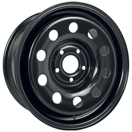 16x7 GOJOS Black Modular 5x114.3 ET35 CB66.1 steel wheel