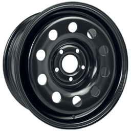 16x7 GOJOS Black Modular 5x114.3 ET35 CB66.1 steel wheel