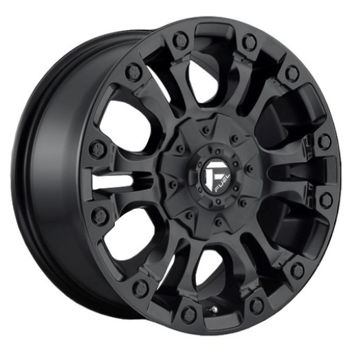 Fuel Vapor 5x120 ET35 Black 4x4 alloy wheel