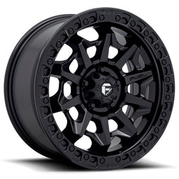 20x9 Fuel Covert Matte Black 6x139.7 ET20 multi-spoke 4x4 alloy wheel