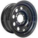 16x8 GOJOS Black Modular 6x139.7 ET00 CB110 Glossy 10 hole wheel design
