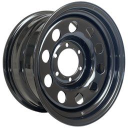 16x8 GOJOS Black Modular 6x139.7 ET00 CB110 Glossy 10 hole wheel design