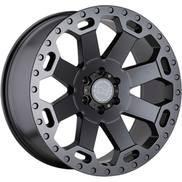 18x8 Black Rhino Warlord Gun Metal 5x120 ET35 Off-road alloy wheel