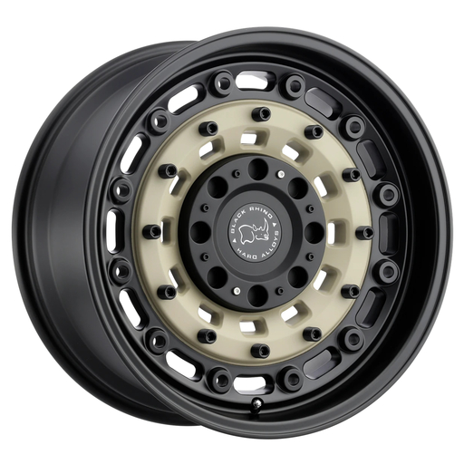 16x8 Black Rhino Arsenal Sand 5x160 ET38 load rated off-road 4x4 alloy wheel