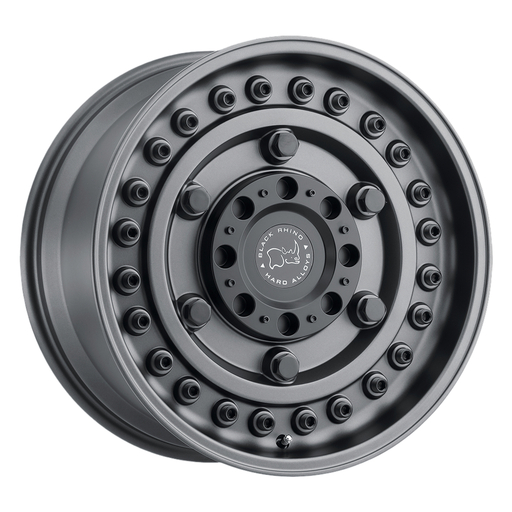 17x8 Black Rhino Armory Black 6x130 ET38 off-road 4x4 alloy wheels